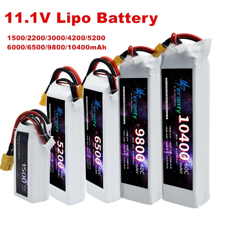 Drone Battery 3S - 3S 11.1V Lipo Battery Deans XT60