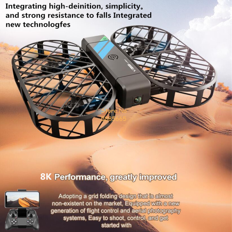 8K HD Camera 360° Protection O - Drone Battery Box ulasan dan harga