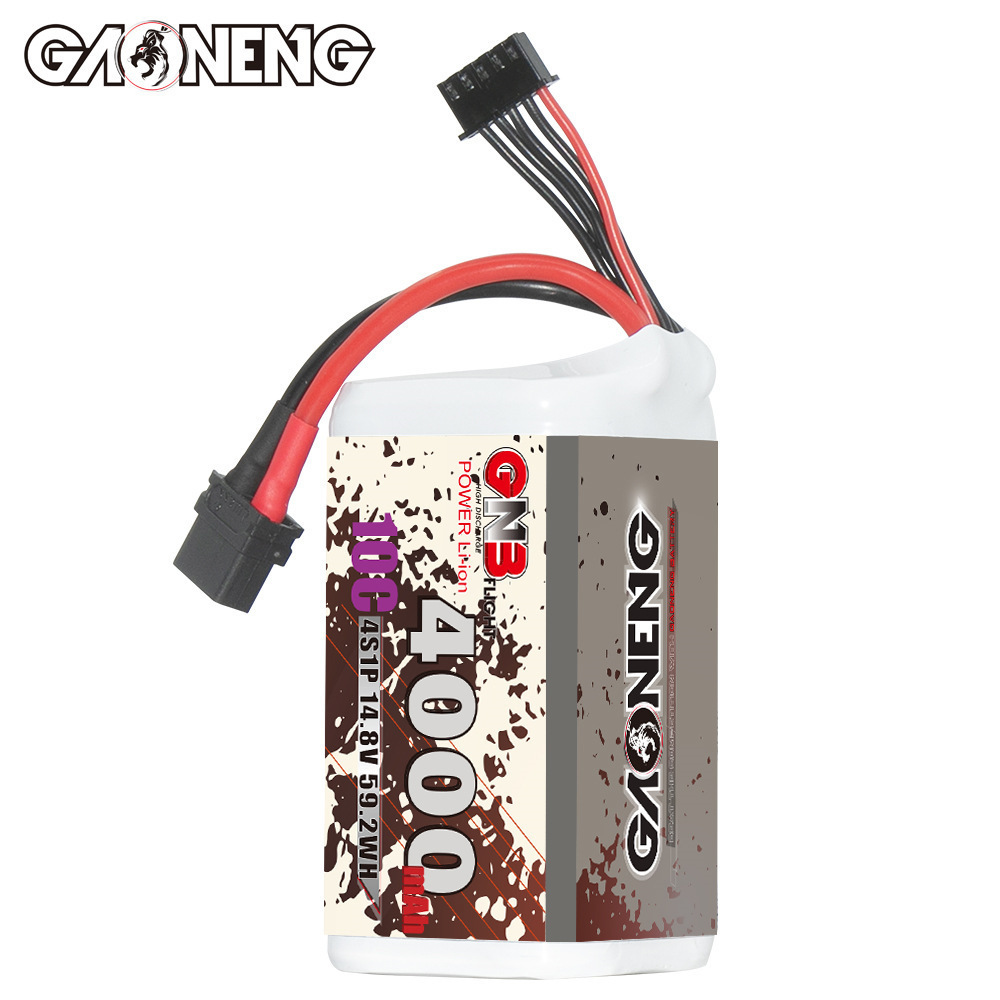 GNB 4000mAh 4S 14.8V 10C 20C W - Drone Battery Connector ulasan dan harga