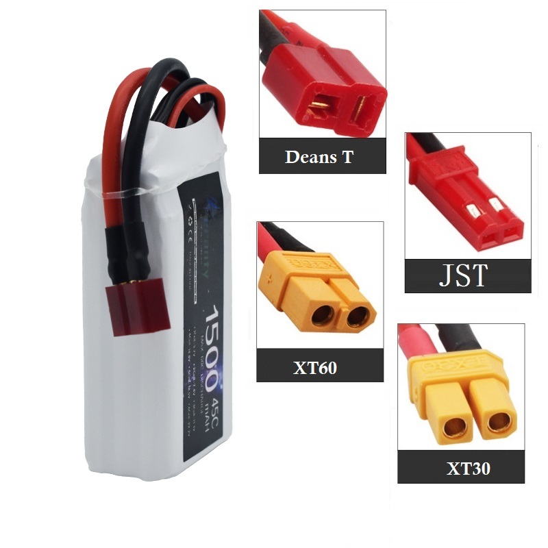 3S 11.1V Lipo Battery Deans XT - Drone Battery 3S ulasan dan harga